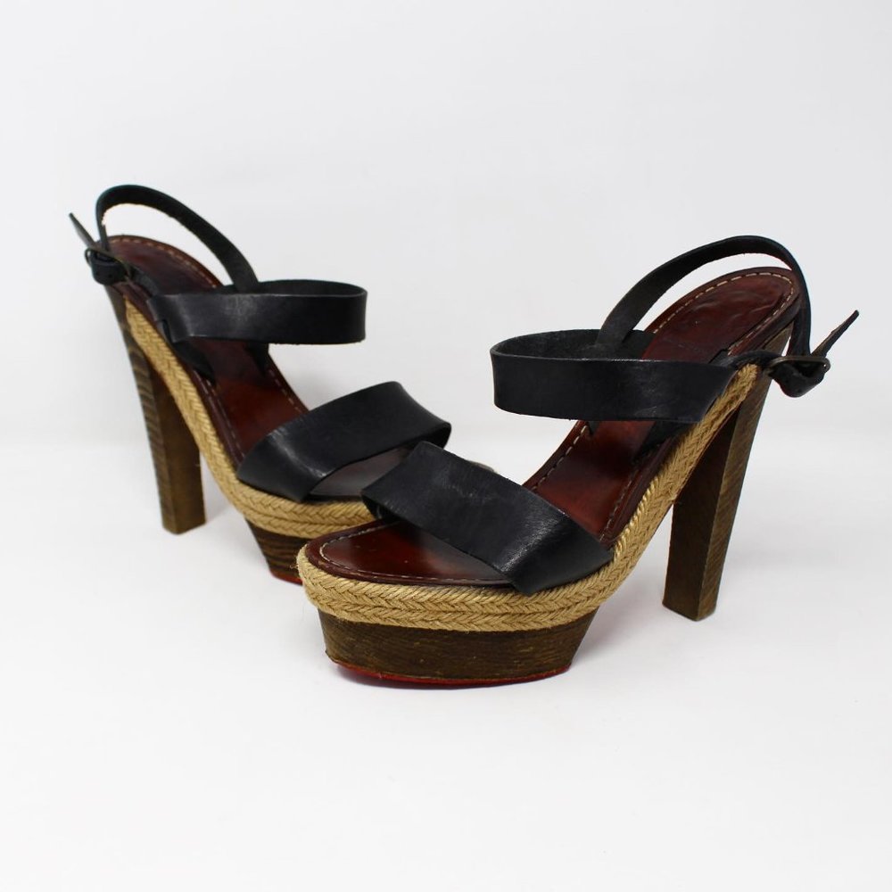 Christian Louboutin #46446 Satrinxa Sandals Size 38